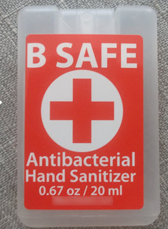 B Safe Antibacterial Hand Sanitizer - 0.67 Oz From Piano Supplies